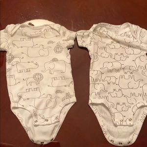 Carter’s elephant onesies